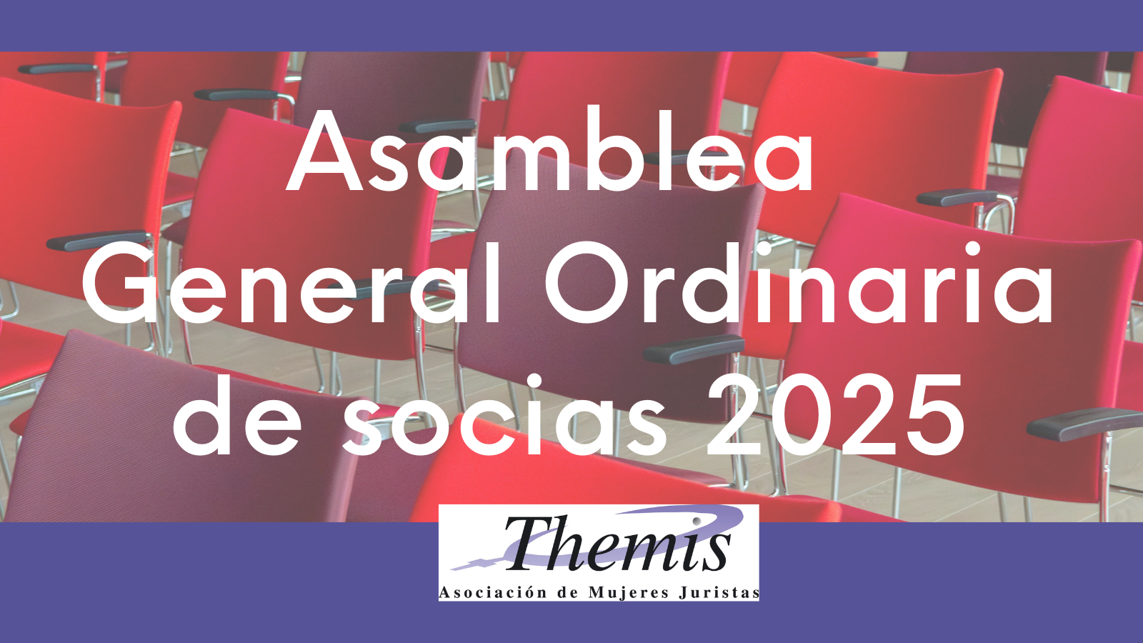 Asamblea General Ordinaria de socias 2025
