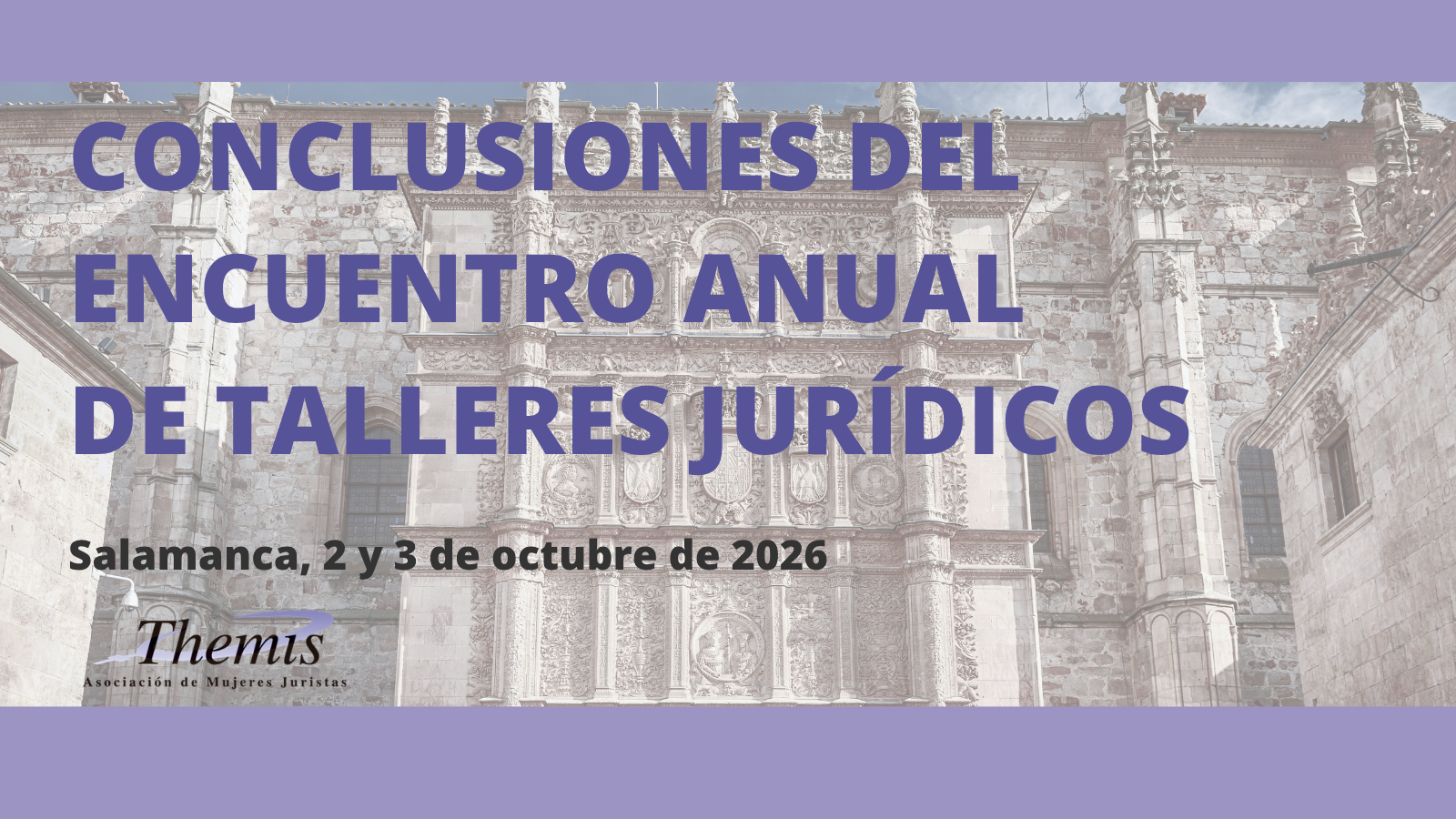 Themis publica las conclusiones de su Encuentro Anual de Socias 2026
