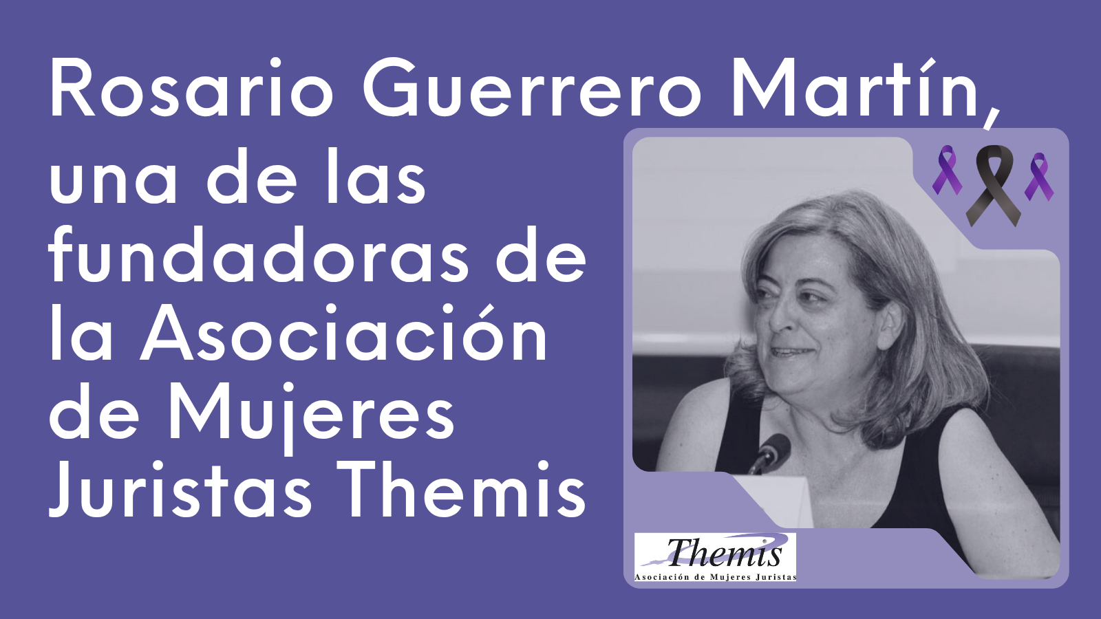 En recuerdo de Rosario Guerrero Martín